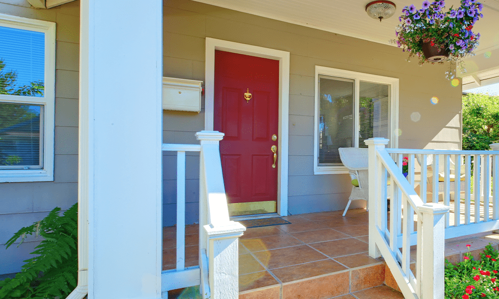 Improve Your Home’s Curb Appeal With These 9 Simple Tips Front Door Image
